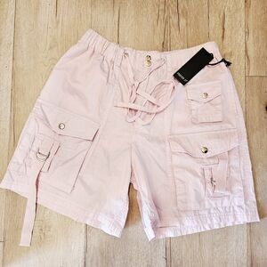 Forever 21 Light Pink Cargo Shorts